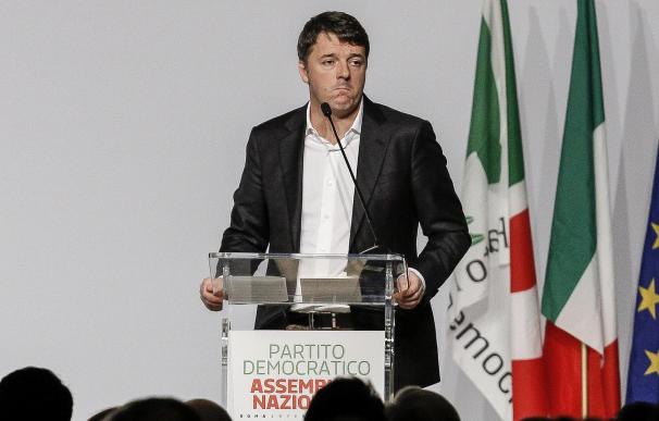 Mateo Renzi, ex primer ministro de Italia y líder del PD.