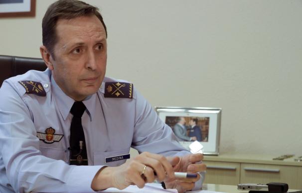 El comandante del Mando Conjunto de Ciberdefensa, general Carlos Gómez López de Medina (EFE/Zipi)