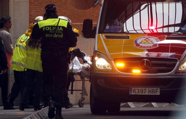 Tres obreros heridos, dos graves, por una deflagración en el Banco de España