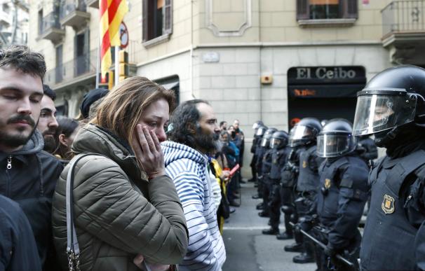 Manifestaciones contra la detención de Puigdemont