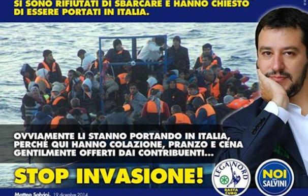 Matteo Salvini, sucesor de Roberto Maroni al frente del la Lega Nord