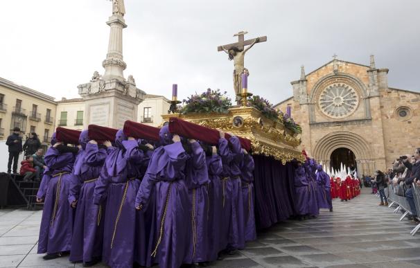 Procesión del Jueves Santo 2017 en Ávila.