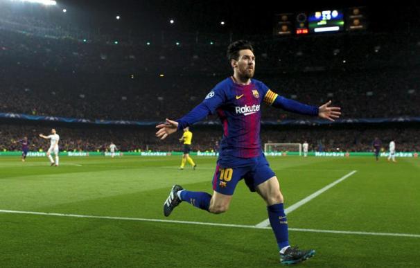 Fotografía de Lionel Messi, jugador del FC Barcelona