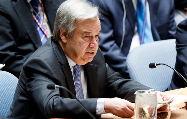 El secretario general de las Naciones Unidas, Antonio Guterres
