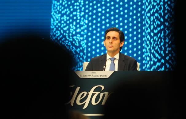 Imagen del presidente de Telefónica, José María Álvarez-Pallete.