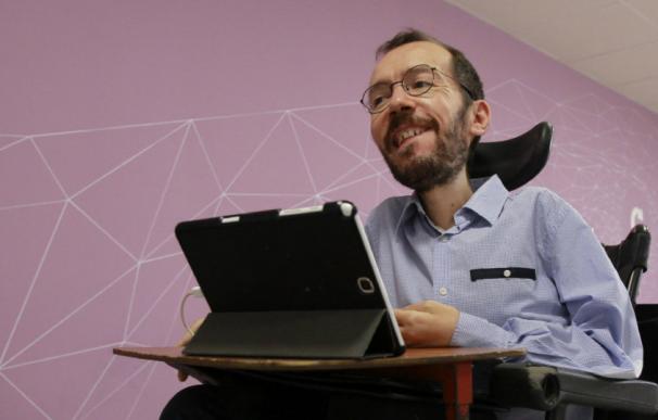 Pablo Echenique, líder de Podemos en Zaragoza