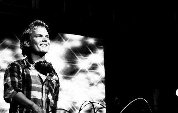 Fotografía del DJ sueco Avicii.