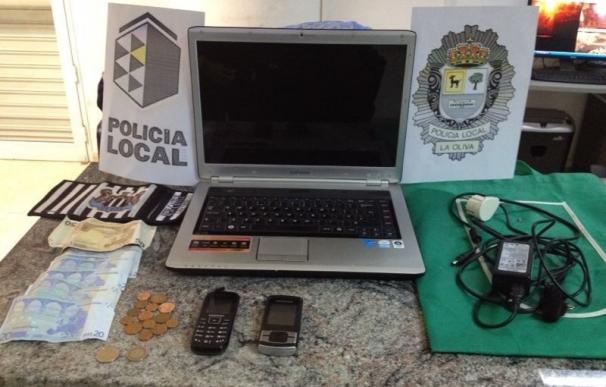 Detenido el presunto ladrón de un ordenador portátil en Corralejo (Fuerteventura)