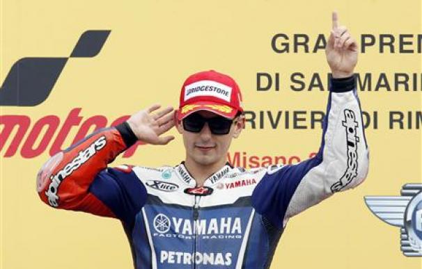 Jorge Lorenzo gana el Gran Premio de San Marino