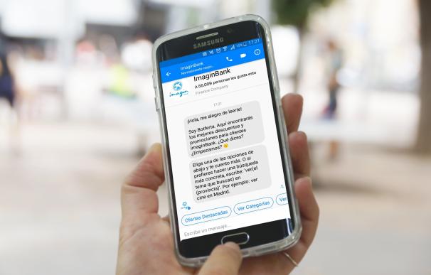 ImaginBank (CaixaBank) lanza el primer 'chatbot' del sector financiero en España