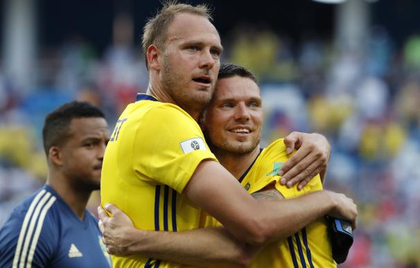 Los suecos sumaron sus tres primer puntos. /EFE