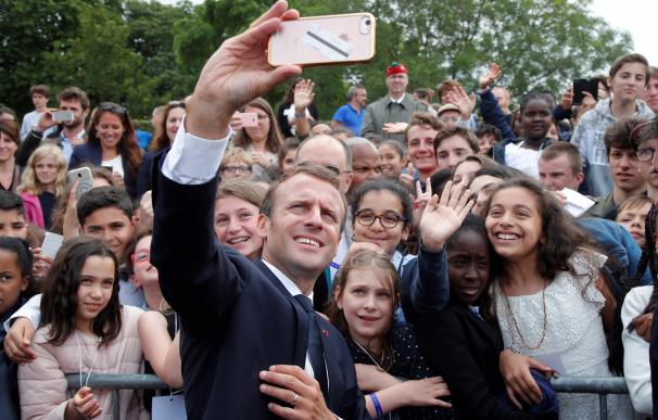 Macron celebra La Marsellesa