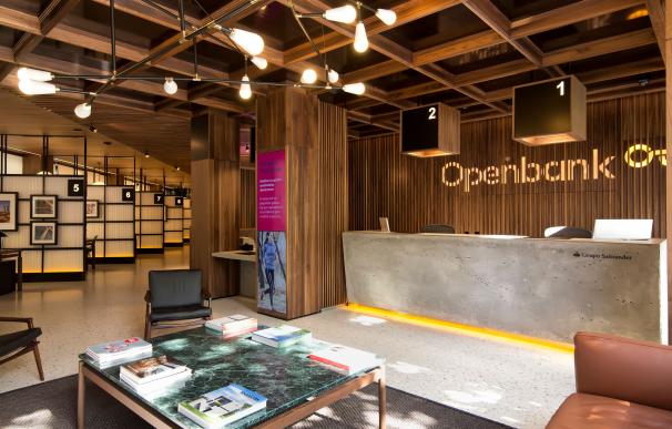 Oficina principal de Openbank en Madrid.