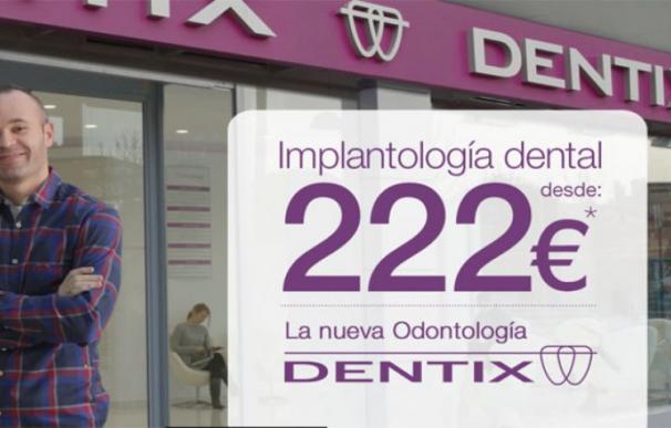 Andrés Iniesta en un anuncio de Dentix.
