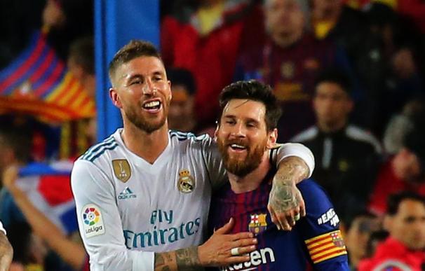 Fotografía Ramos y Messi Mundo Deportivo