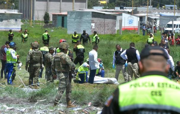 Explosión en Tultepec, México