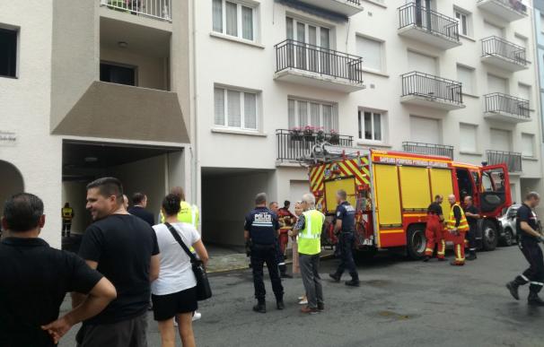 Incendio en la localidad francesa de Pau
