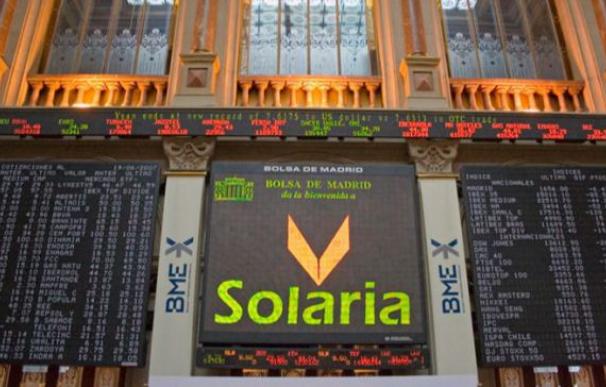 Solaria ha llegado a hundirse un 10%