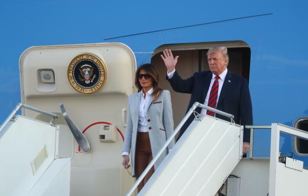 Trump llega a Helsinki