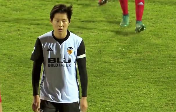 Kangin Lee ya disputó 11 partidos en Segunda B la pasada temporada. (VCF PLAY)