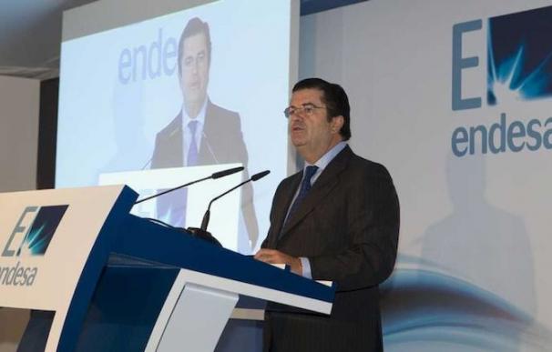 El presidente de Endesa, Borja Prado, en una presentación.