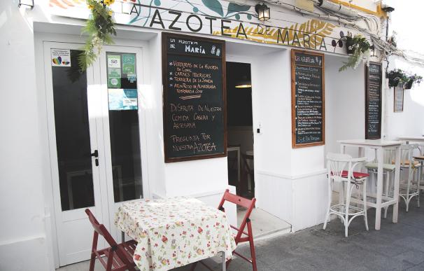 Imagen del restaurante la Azotea de María.