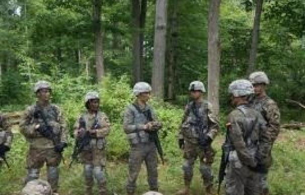 Alumnos de la Academia General Militar se instruyen en West Point