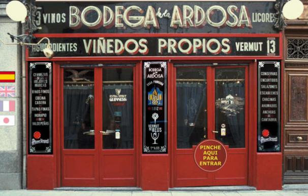Bodega la Ardosa en Madrid.