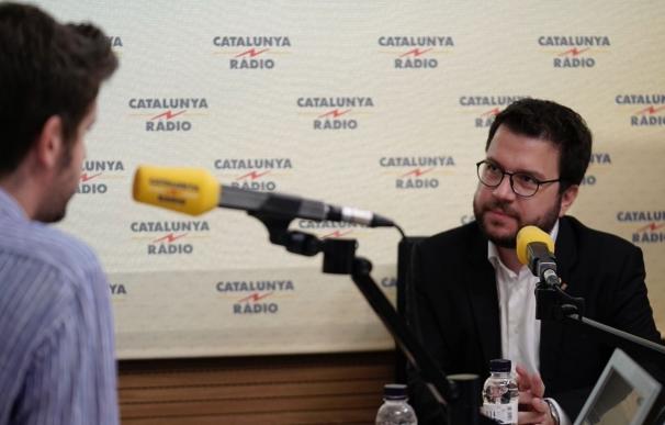 El vicepresidente de la Generalitat y adjunto a la Presidencia de ERC, Pere Aragonès (Foto: CCMA)