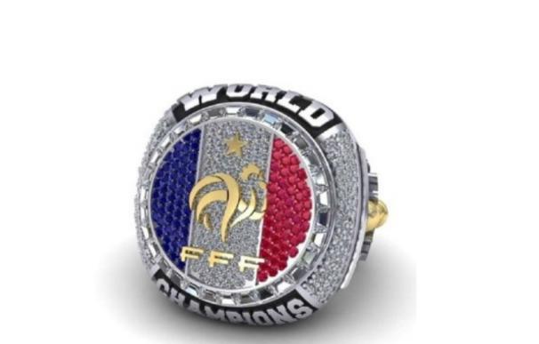Imagen del posible diseño del anillo de campeón de la selección gala