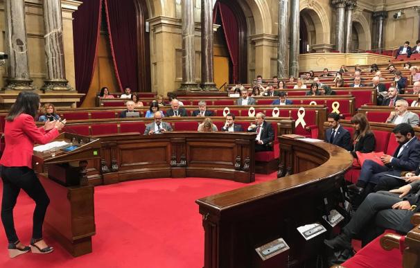 Inés Arrimadas en el Parlament