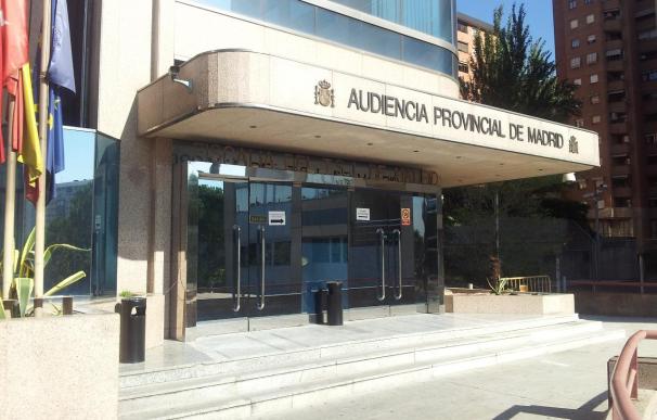La fachada de la Audiencia Provincial de Madrid