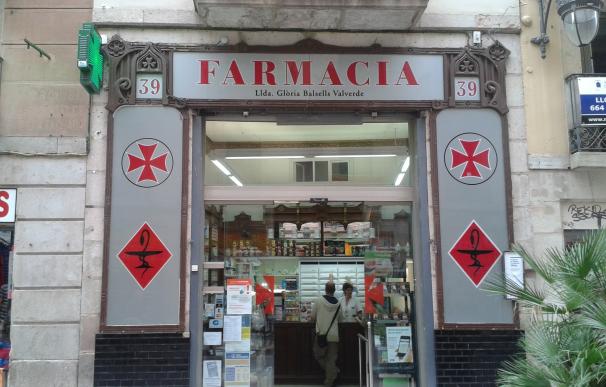 Una farmacia de Barcelona