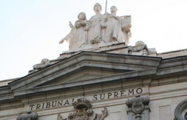 Detalle de la fachada del Tribunal Supremo - EFE