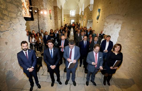 El presidente del Parlament de Catalunya, Roger Torrent asiste al 600 aniversario de la Generalitat valenciana
