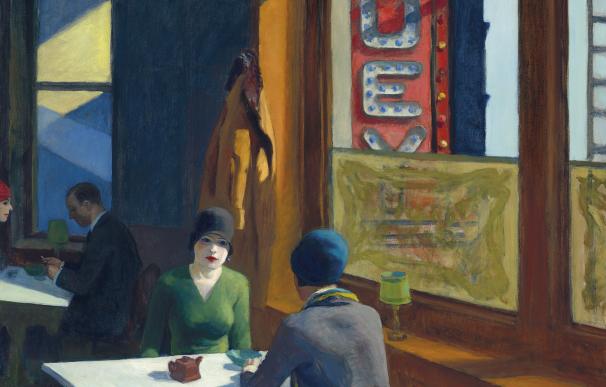 Edward Hopper (1882-1967) 'Chop Suey'