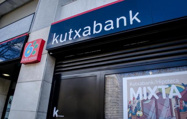 Sucursal, banco Kutxabank (Foto archivo)