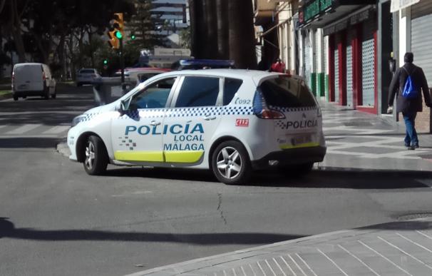 Policía Local de Málaga coche recursos agentes local patrulla calle