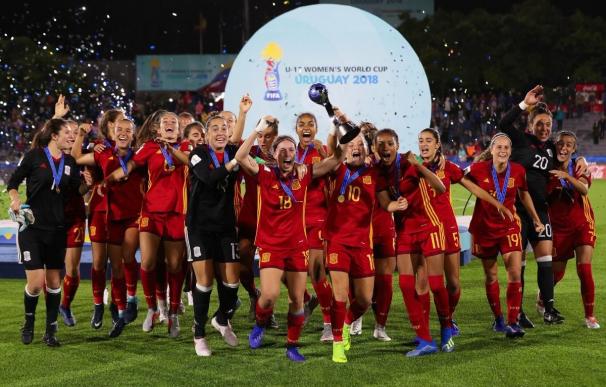 Selección Española Sub-17 Femenina de Fútbol campeonas Mundial