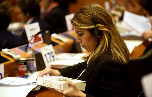 Susana Díaz participa en una reunión del Comité de las Regiones