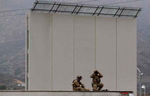 Fotografía muro México, Estados Unidos, Trump