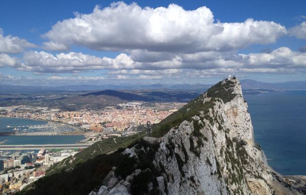Vista del peñón de Gibraltar