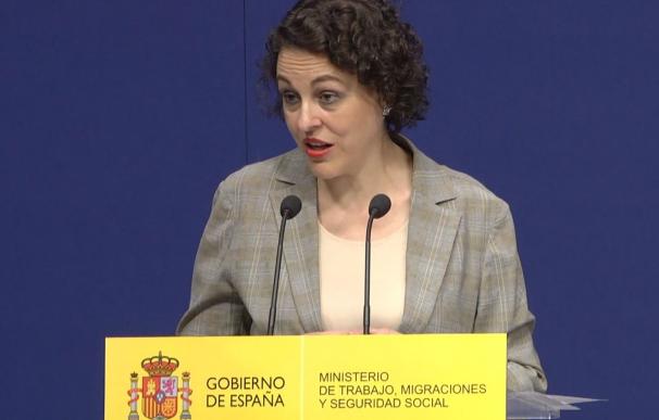 La ministra de Trabajo,Magdalena Valerio