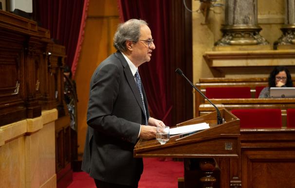El presidente de la Generalitat, Quim Torra, en una imagen de archivo.