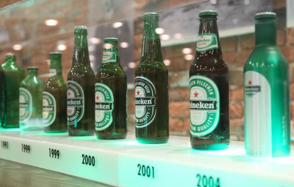 Botellas de Heineken