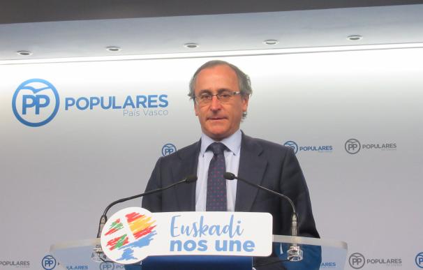 Alfonso Alonso, presidente del PP Vasco