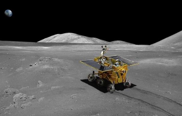 La sonda Chang'e 4 logró posarse en la cara oculta de la Luna
