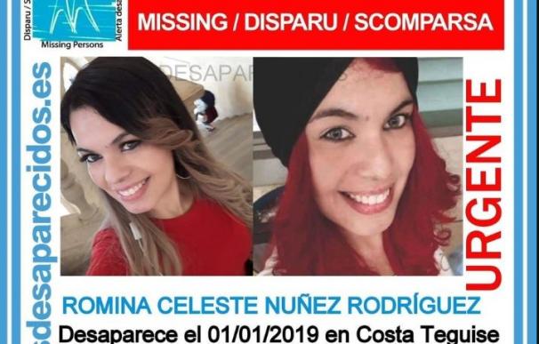 Romina Celeste Núñez desapareció en Nochevieja en Lanzarote