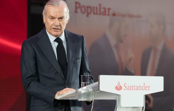 El presidente del Santander España, Rodrigo Echenique.