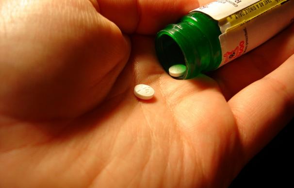 Aspirinas o medicamento en pastilla.